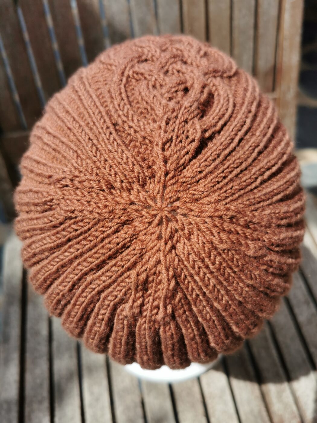 Sommet du bonnet